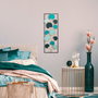 Wallity Catalpa - Escultura de pared de metal multicolor